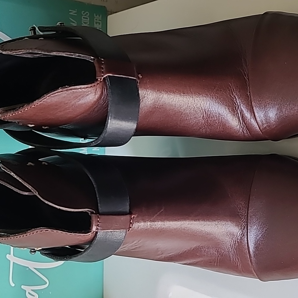 Rag & Bone Leather Harrow Ankle Bootie